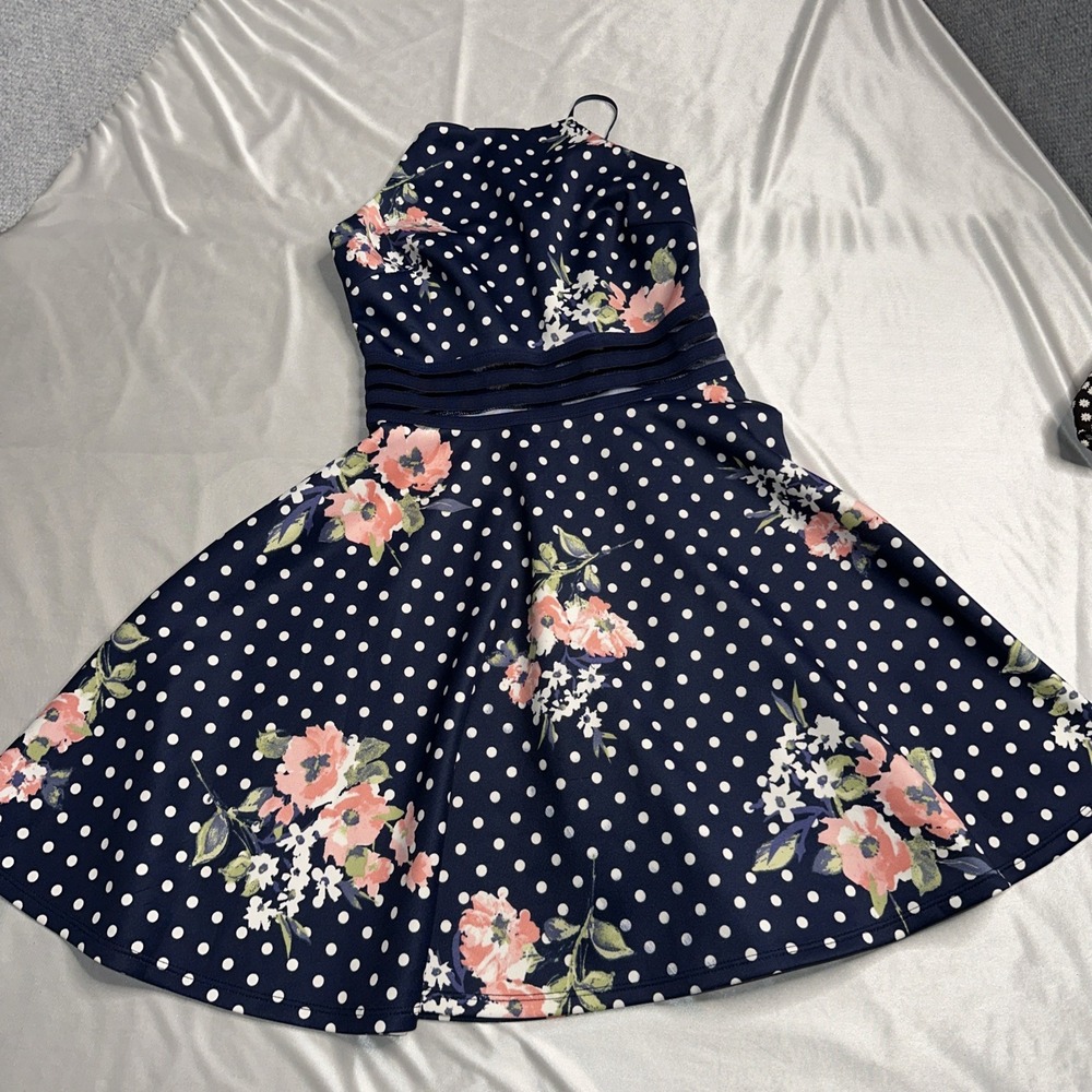 Women's Day Blue‎ Dress Sleeveless City Studio Brand Size 1